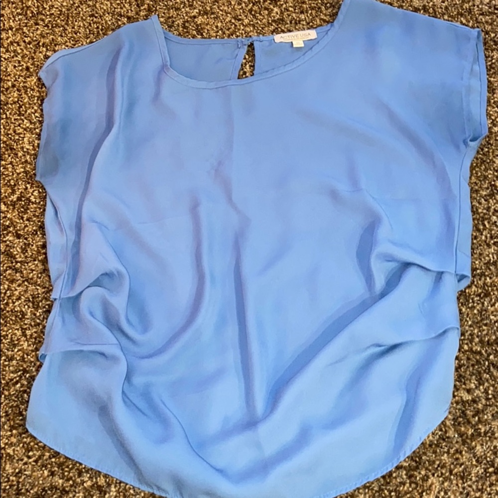 Blue blouse